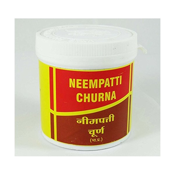 Vyas Neempati Churna Médecine ayurvédique sans danger pour les problèmes de peau 100 g