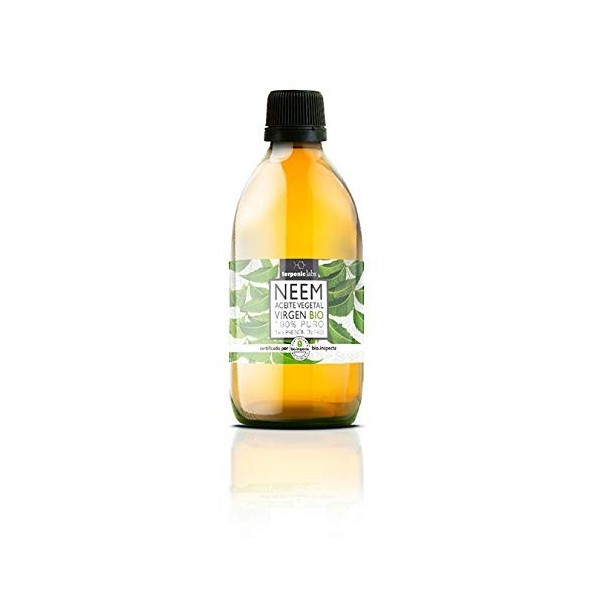 TERPENIC NEEM VIRGEN BIO aceite vegetal – peut entrer dans la préparation des plats et des soins corporels, huile naturelle p