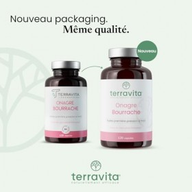 ONAGRE et BOURRACHE | Huiles BIO Première Pression à Froid | 120 Capsules de 500 mg | Hydratation de la Peau en Profondeur | 