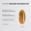 Onagre Bourrache - CUURE - Huile de Bourrache Onagre en Gélules - 30 Jours - Titré à 20% en GLA - Riche en Oméga 6 - Régulate