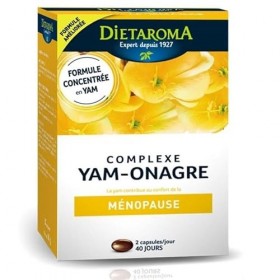 Complexe Yam-Onagre - 80 capsules