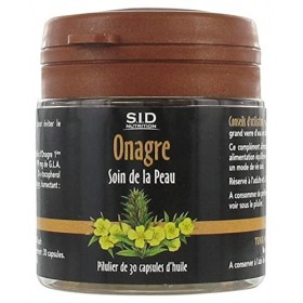 S.I.D Nutrition Soin de la Peau Onagre 30 Capsules Onagre