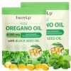 Oil of Oregano, Huile d Origan et Nigelle, Huile dorigan 2 en 1 6000 mg avec Huile de Nigelle 200 mg ,Carvacrol 165 mg ,