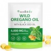 Huile dorigan, Oil of Oregano with Black Seed Oil, 120 Pcs