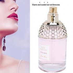 100 ml Eau de Parfum Spray pour Femmes Parfum Lady Longue Durée Élégant Floral Fruité Parfum Parfum Spray pour Femmes Rose Dé