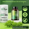 VEGAGENO - Huile Essentielle Origan | 180 Gélules Végétales, Complément Alimentaire à Lhuile Dolive Extra Vierge et à Lhui
