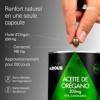 Huile dorigan en gélules avec 160 mg de carvacrol - 200 gélules - 1 par jour - Renforcement naturel du système immunitaire -