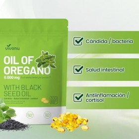 Oil of Oregano with Black Seed Oil 300 Count