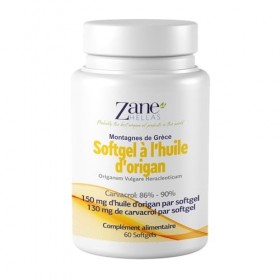 Zane Hellas Gélules d’huile d’origan. La concentration la plus élevée au monde. Chaque Softgel contient 30% dhuile essentiel