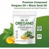Resilia Oil of Oregano Softgels,Huile de graines dorigan Re-silia 2025,huile dorigan Re-silia avec 6000 mg dhuile de grain