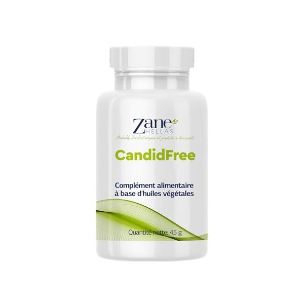 Zane Candidfree Softgels.Lénergie de lhuile dorigan.Défense de la levure. Soutien à la santé intestinale. Colon Health Sou