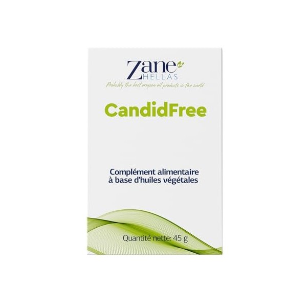 Zane Candidfree Softgels.Lénergie de lhuile dorigan.Défense de la levure. Soutien à la santé intestinale. Colon Health Sou
