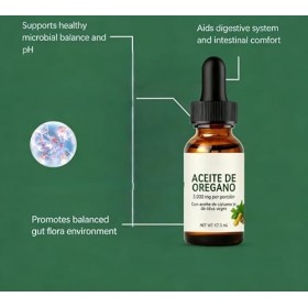 Huile liquide Deorigano | Avec de lhuile de graines de cumin noir 2 Fl Oz | Sans OGM, sans gluten | Vitalité quotidienne e Or...