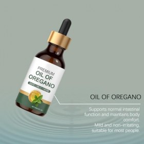 Huile dorigan - Favorise léquilibre et la vitalité, pour hommes et femmes, 60 ml,1pcs Orégan