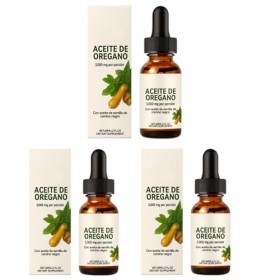 Huile dorigan biologique en gouttes avec de lhuile de nigelle pour le soutien du système immunitaire, la santé respiratoire