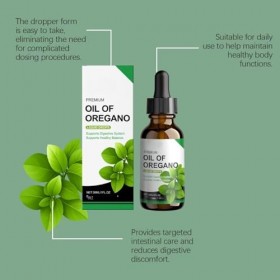 Gouttes dhuile dorigan biologique - formule à base de plantes pour la routine quotidienne,3PCS