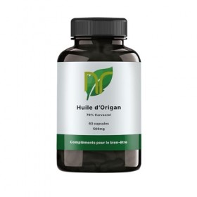 Huile d’Origan Premium – Soutien Immunitaire & Confort Digestif – 500 mg – 60 Capsules