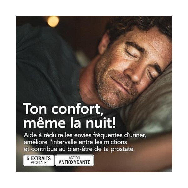 Saw Palmetto Prostate et Confort Urinaire – Palmier Nain Gélules 700mg par dose PiùLife, 2/Jour, Avec Pygeum Africanum et Myr...