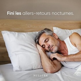 Nullure Formule Prostate et Confort Urinaire | Saw Palmetto + Pepin de Courge + Lycopène + Ortie | Testé par tiers en Allemag