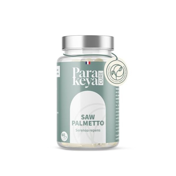 Parakeya - Saw Palmetto 320 mg | Complément alimentaire | 60 gélules