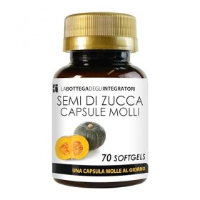 Graines de courge 70 gélules | Capsules molles à lhuile pressée à froid standardisée en oméga-3, 6 et 9, acide linoléique et ...