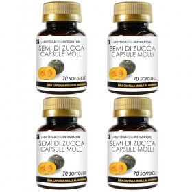 Graines de courge 280 gélules | Capsules molles à lhuile pressée à froid standardisée en oméga-3, 6 et 9, acide linoléique e