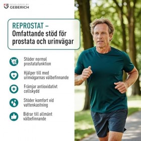 Complément Alimentaire Reprostat – Soutien Prostatique, Favorise Fonction Urinaire – avec Serenoa Repens, Echinacea, Ginkgo B