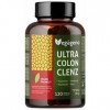 Ultra Colon Clenz. Laxatif puissant pour Constipation 120 Gélules, Detox. Ventre plat. Avec Aloe Vera, Cascara Sagrada, Senna