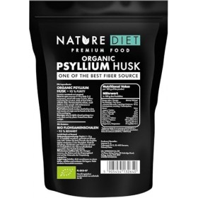Téguments de Psyllium Blond BIO | 450 g | 95% Pureté | Riche en Fibres | Vegan & Sans Gluten | Certifié Bio UE | par Nature D...