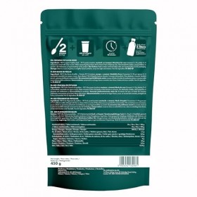 Intenson Tégument de Psyllium Bio, 450 g, Certifié Bio UE, Riche en Fibres, 100% Naturel, Végan, Compatible Keto, Sans Gluten