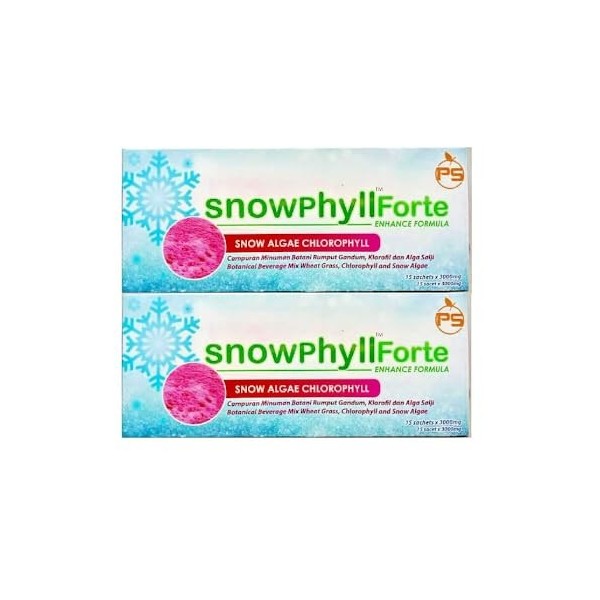 2x Boites Phytoscience Snowphyll Forte Cellules Souches