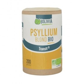 Psyllium Bio - 200 gélules végétales de 330 mg | Format Gélule | Complément Alimentaire | Vegan | Fabriqué en France