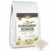GOLDEN PEANUT Flohsamenschalen BIO 1 kg – 99 % Reinheit, indische Premiumqualität, ballaststoffreich, glutenfrei