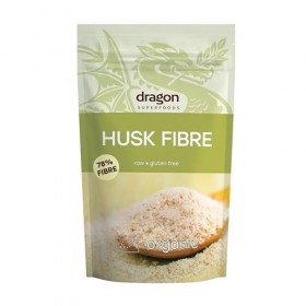 Dragon Superfoods Bio Psyllium Husk - 100% bio, cru, végétalien, sans sucre ajouté - 6 x 150 g