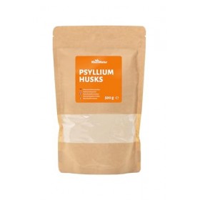 Rheinnatur Coques de graines de puces, poudre finement broyée | pour soutenir la digestion | 500g