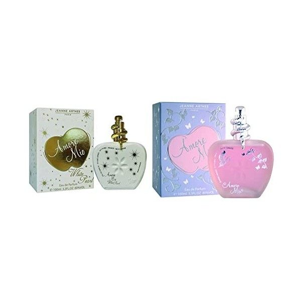 Jeanne Arthes Eau de Parfum Amore Mio White Pearl 100 ml & Eau de Parfum Amore Mio 100 ml