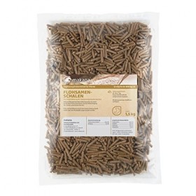 Makana Psyllium Blond Téguments Pellets, Sac de 1,5 kg 1 x 1,5 kg 