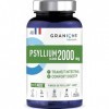 PSYLLIUM 2000 mg - Granions - PSYLLIUM BLOND 2000mg - Transit - Confort Digestif - Constipation - Ballonnements - 60 gélules