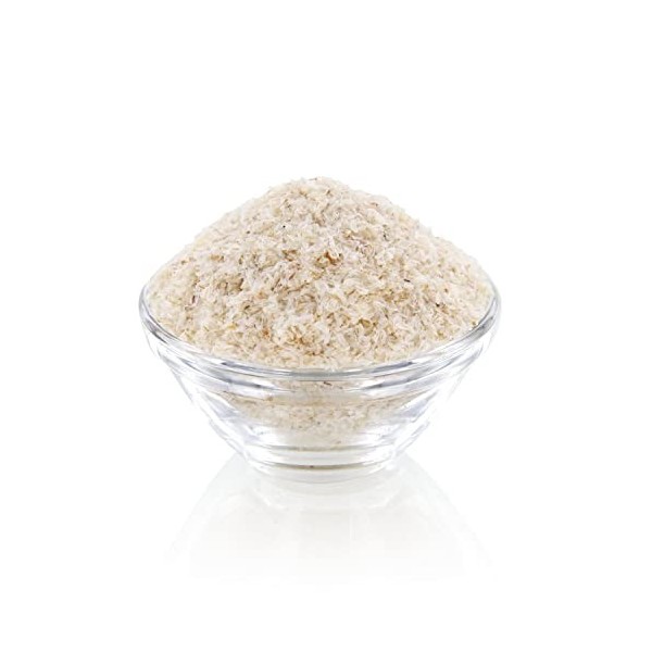 GOLDEN PEANUT Coquilles de psyllium 500 g 95 % de pureté élevée sans gluten, riche en fibres, végétalien, produit naturel Psy...