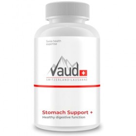 VAUD Lot de 90 gélules de psyllium - Fibre de psyllium hautement dosée - 1200 mg - Pour la santé digestive et intestinale - F