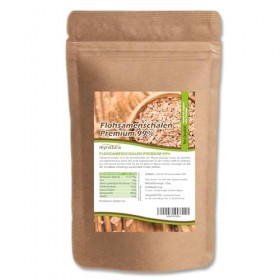 Mynatura Coquilles de psyllium de qualité supérieure I Pureté à 99 % I Végétal I Riche en fibres I Produit naturel I Muciles 