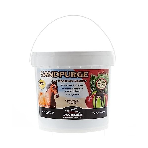 SandPurge Veterinary Products Psyllium Pellets 5lb 5lb