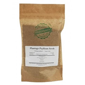 Herba Organica Graines de Plantago Psyllium - Plantago Psyllium Seeds 100g 