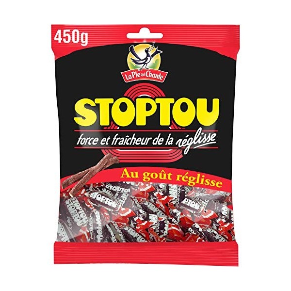 La Pie qui ChanteStoptou Réglisse 450g