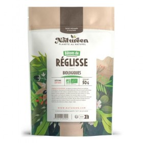 Bâtons de Réglisse Bio - Planète au Naturel - 50 g Réglisse
