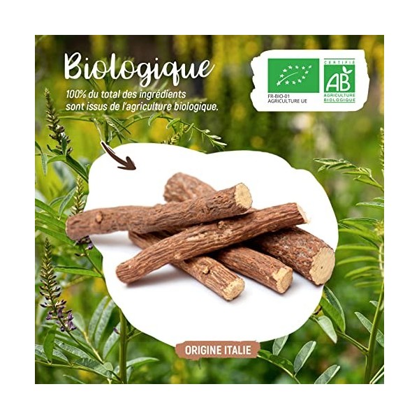 Bâtons de Réglisse Bio - Planète au Naturel - 50 g Réglisse