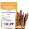 200g Bâton de réglisse - Glycyrrhiza glabra - Reglisse Baton | bâton de reglisse bois à macher - Arôme & Goût Intense - 100% 