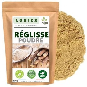 Réglisse Moulu Pur – 100% Naturel | Poudre de Réglisse de Qualité Supérieure