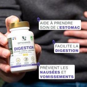 Digestion BIO | Confort Digestif et Santé de l’Estomac | Réglisse, Fenouil, Gingembre | Améliore la Digestion, Réduit les Inc