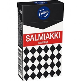 Fazer Salty Liquorice SALMIAKKI 40gX5 coffret